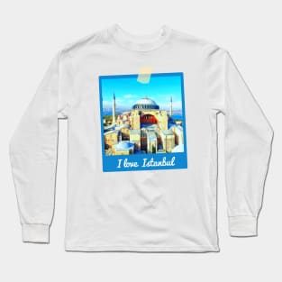 I love  Istanbul Long Sleeve T-Shirt